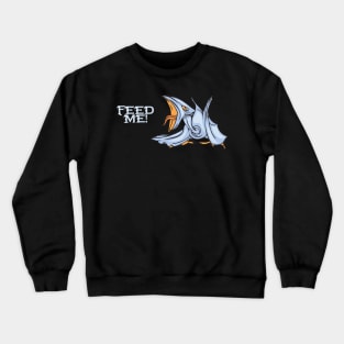 Hungry Blue Flying Dinosaur Crewneck Sweatshirt